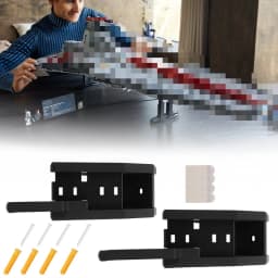 DIY Wall Mount Bracket For Lego Republican Assault Crossesr 75367 Building block Wall Display Bracket