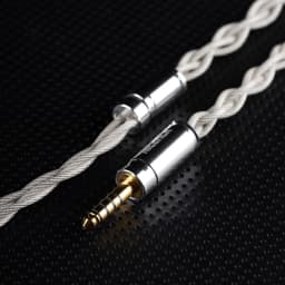 NICEHCK SpLaura HiFi Cable Triple Composite Imported Silver Plated High Conductivity Copper Earphone Upgrade Wire OFC Plug 2Pin