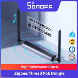 SONOFF Dongle Max Zigbee/Thread PoE Dongle-M High-Performance Chipset Web-Based Management Interface Supports Ethernet,Wi-Fi,USB