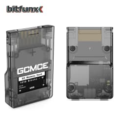 Bitfunx GCMCE FlipperMCE Memory card Reader Adapter for Store Saves for NGC GameCube Wii (RVL-001) Game Console