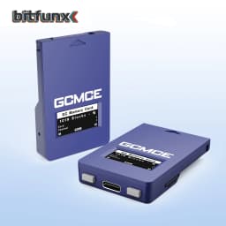 Bitfunx GCMCE FlipperMCE Memory card Reader Adapter for Store Saves for NGC GameCube Wii (RVL-001) Game Console