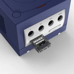 Bitfunx GCMCE FlipperMCE Memory card Reader Adapter for Store Saves for NGC GameCube Wii (RVL-001) Game Console