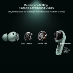 OnePlus Buds 4 Earphones Global Version 55dB ANC AI Call Noise Cancelling Portable Earbuds LHDC 5.0 Wireless Bluetooth 5.4