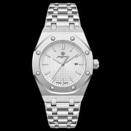 PAAZOMU Luxury Quartz Man Wristwatch Sport Men Watches Waterproof Luminous Date Week Stainless Steel Men's Watch Male Reloj+box
