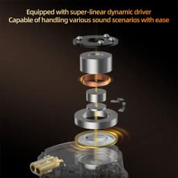 KZ Gale In-Ear Gaming Headset ESports Bass Metal Earbuds Ultra Linear Dynamic Driver Ergonomic In-Ear Music Monitor Headset