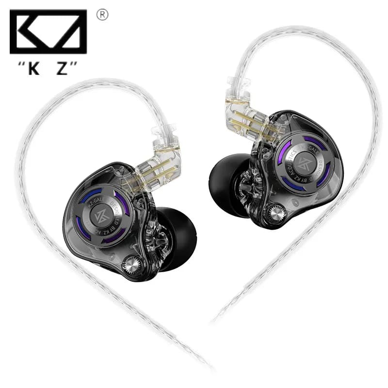 KZ Gale In-Ear Gaming Headset ESports Bass Metal Earbuds Ultra Linear Dynamic Driver Ergonomic In-Ear Music Monitor Headset