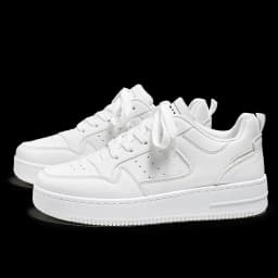 Spring and Summer Men's Shoes, New Breathable Sneakers, Men's Trendy and Versatile Thick-Soled White Shoes, Sports and Casual Shoes