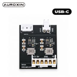 DreamPSU USB C 12V3A Power Supply Board For SEGA Dreamcast Game Console Power Supply Replacement For DC