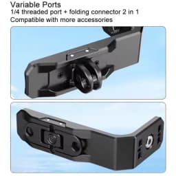 Magnetic Mount Adapter For Insta360X5/4 Horizontal And Vertical Shooting Bracket For Insta X5 Sports Camera Accessories L-Shaped