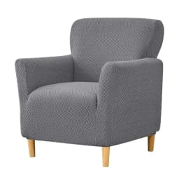 Jacquard Tub Sofa Cover Elastic Single Club Chair Slipcovers Stretch Spandex Armchair Covers for Bar Counter Living Room