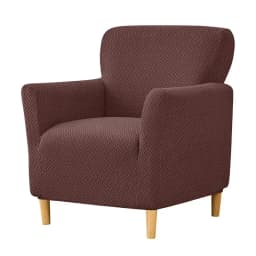 Jacquard Tub Sofa Cover Elastic Single Club Chair Slipcovers Stretch Spandex Armchair Covers for Bar Counter Living Room