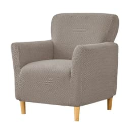 Jacquard Tub Sofa Cover Elastic Single Club Chair Slipcovers Stretch Spandex Armchair Covers for Bar Counter Living Room