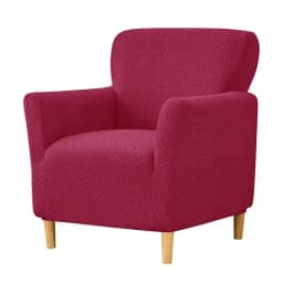 Jacquard Tub Sofa Cover Elastic Single Club Chair Slipcovers Stretch Spandex Armchair Covers for Bar Counter Living Room