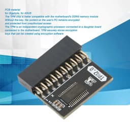 TPM Security Module 2.0 LPC Interface 14 Pin MSI Compatible X99 Multi-brand Motherboards Model X99JS12 X99 JS11