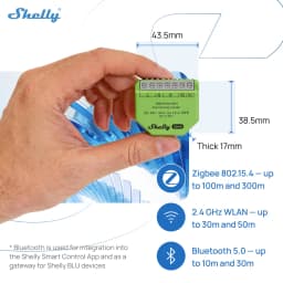 Shelly Dimmer Gen4 Wifi Smart Dimming Zigbee Switch Module Matter Controller With Works With Without Neutral Alexa Google Home