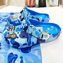 Camouflage-style Couple's Sandals Casual Ankle-Wrap Eva Flip Flops Shoes Outdoor Beach Holey Shoes Cartoon Slippers Men Sandals