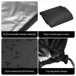 Patio Hanging Egg Chair Cover Waterproof 210D Heavy Duty Windproof Single/Double Swing Seat Chair Slipcover Garden Dust Protect