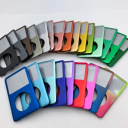 Metal Front Faceplate for iPod Classic with Center button, Multi-Color Housing Case for 6th/6.5th/7th Gen 80GB 120GB 160GB