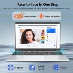 16GB RAM 1TB/2TB SSD Laptop - 15.6 Inch HD Screen, Intel Core I9-9900, Windows 11 Professional, Portable Notebook Computer