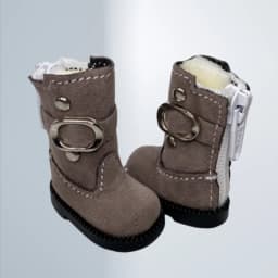 Tilda 3.6cm Doll Boots 1/6 Mini Leather Doll Shoes Designed for Blythe Azone 1:6 Doll Casual Puppet Shoes Accessories