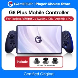GameSir G8 Plus Gamepad for Nintendo Switch 2/1 Steam PC Phone Controller iOS Android Hall Effect Joysticks and Analog Triggers
