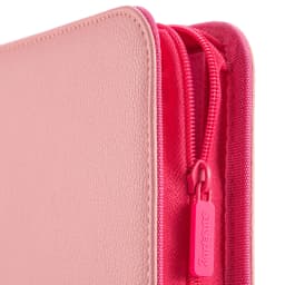 For Pokemon Premium Zipper 4/9/12 Pocket PU Card Binder Aesthetic Pink White Album for Pokemon Cards Game Collection Fan Photos