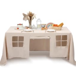 Large Tablecloth Game Room Children's Desk Castle Cover Tablecloth Tent Suitable For Restaurants, Birthdays, Indoor And Outdoor