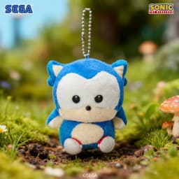 SEGA Prize Sonic The Hedgehog Tails Mini Plush Keychain Cooro Series Soft Stuffed Animal Bag Pendant Anime Game Fans Collectible