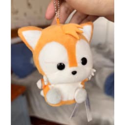 SEGA Prize Sonic The Hedgehog Tails Mini Plush Keychain Cooro Series Soft Stuffed Animal Bag Pendant Anime Game Fans Collectible