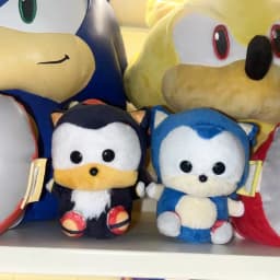 SEGA Prize Sonic The Hedgehog Tails Mini Plush Keychain Cooro Series Soft Stuffed Animal Bag Pendant Anime Game Fans Collectible