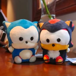 SEGA Prize Sonic The Hedgehog Tails Mini Plush Keychain Cooro Series Soft Stuffed Animal Bag Pendant Anime Game Fans Collectible