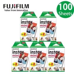 Fujifilm Instax Mini Instant Film 10/20/30/40/50/60/70/80/100/200 Sheets For Instant Mini Camera mini11 12 9 90 White Edge Films