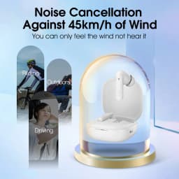 QCY HT05 Melobuds ANC Wireless Earbuds 40dB Multi-Mode ANC 6 Mics AI-Enhanced Calls Bluetooth 5.2 Earphones Transparency 30H