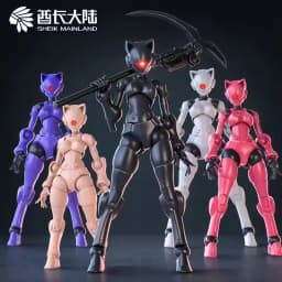 SHEIK MAINLAND 3MIN PROJECT A Swift Female Mutant 3.75 inch Super Movable High Detail Action Figure DIY Assembly 1pc No Box