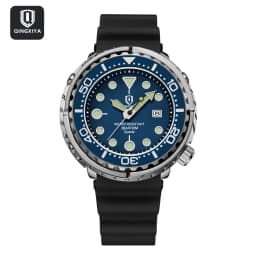 QINGXIYA Brand New Fashion Mens Watches Luxury Stainless Steel Waterproof Luminous Quartz Watch for Men Calendar Clock Relogio