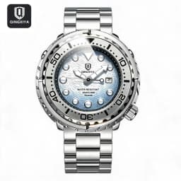 QINGXIYA Brand New Fashion Mens Watches Luxury Stainless Steel Waterproof Luminous Quartz Watch for Men Calendar Clock Relogio
