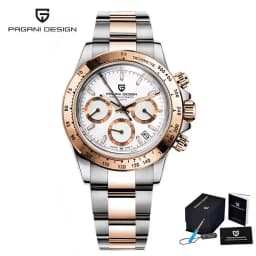 2026 New PAGANI DESIGN Brand Luxury Quartz Watch Sapphire Waterproof Luminous Men Watch Japan VK63 Movt All Steel Chronograph