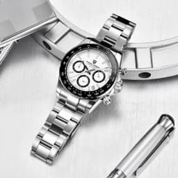2026 New PAGANI DESIGN Brand Luxury Quartz Watch Sapphire Waterproof Luminous Men Watch Japan VK63 Movt All Steel Chronograph