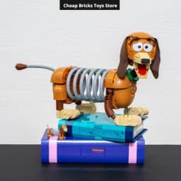 MOC For Adults Compatible 1311pcs 2026 In Stock New Dog Bookends Building Blocks Movie Character Model Toys Birthday Gifts