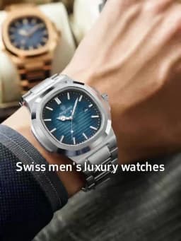 PAAZOMU Luxury Brand Men's Quartz Wristwatch Stainless Steel Waterproof Luminous Date Man Clock Square Business Watches For Men