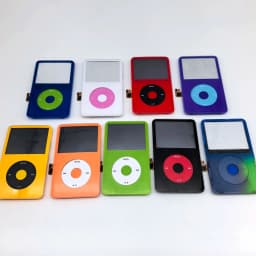 Front Housing Assembly for iPod 5th 5.5th Gen Video, Includes Faceplate Case Cover with Click Wheel & Center Button