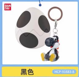 Bandai Gashapon Yoshi Super Mario Pendant Colorful Collectible Transparent Anime Figure Collection For Adult Hobby Collectors