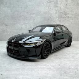 1:24 BMW M3 G80 Coupe Alloy Sports Car Model Diecasts Metal Racing Car Vehicles Model High Simulation Sound and Light Kids Gifts