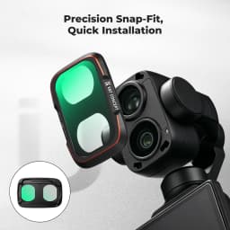 K&F Concept ND Filter for DJI OSMO Pocket 4 Pro ND2-32 ND32-512 CPL Filter 1/4 Black Mist Filter OSMO 4P Action Camera Filter