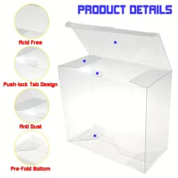 5/10PCS ETB Protective Case for Elite Trainer Box Clear PET Display Box Protector Anti-Scratch Dustproof Collector Storage PKM