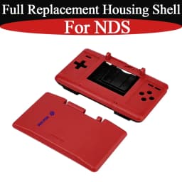 New For NDS Red Full Housing Shell Cover with Buttons Replacement Housing Shell Full Repair Parts Kit Case For NDS Accessories