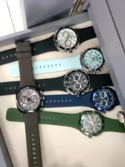 CURREN 8502 Brand New Quartz Watches for Men Chronograph Calendar Luminous Sport 30M Waterproof Silicone Strap Mens Wristwatch