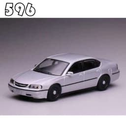 596 1/64 Chevrolet Impala - The Prototype of American Plainclothes Police NYPD Car Alloy Diecast Metal Model Kids Toys Boys