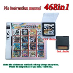 4300 in 1 Compilation DS NDS 3DS 3DS NDSL Game Cartridge Card Video Game Handheld Player (R4 card) 23in1/208in1/280in1/482/486