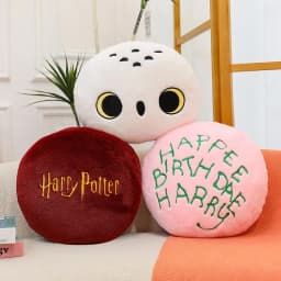 40cm Cute Adorable Harry Potter Hedwig Plush Doll Kawaii Cartoon Stuffed Doll Pillow Pendant Home Bag Decor Gift